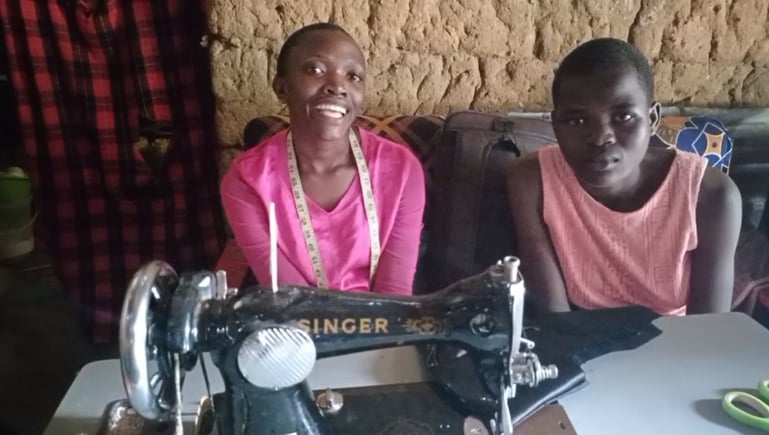 Impact of sewing project - Esther